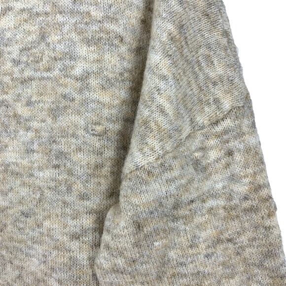 FRNCH Cardigan Duster Beige Small Medium Long Sleeve NWT - Picture 8 of 12